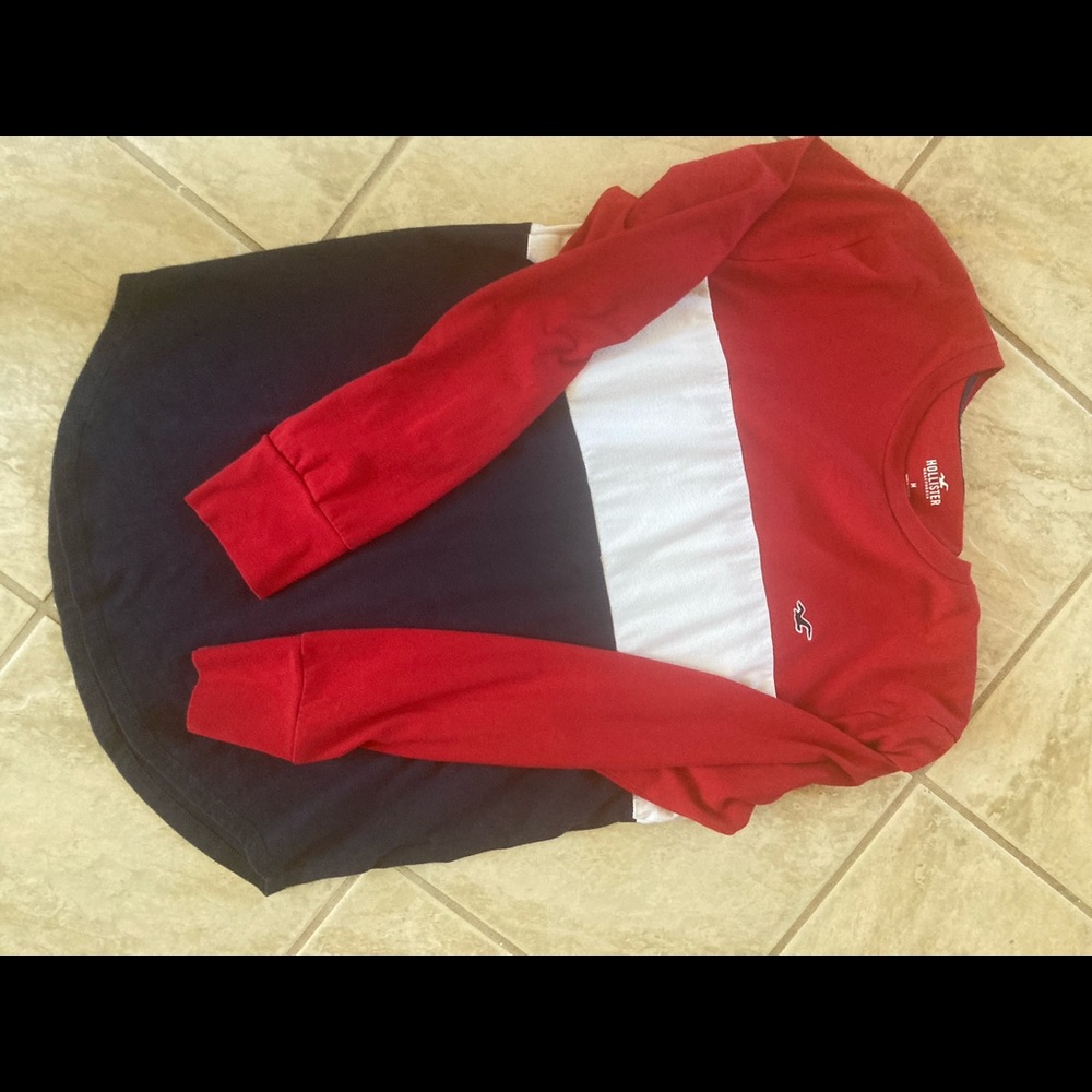 Guys Hollister long sleeve shirt
